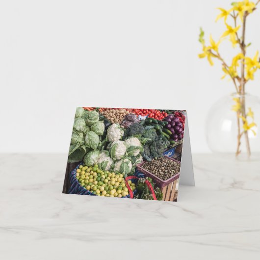 ベジス カード (黄色い花)