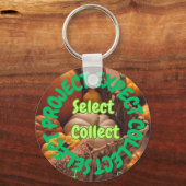 ベジタブルアイコンキーリング – プロジェクトの選択デザイン キーホルダー (裏面)