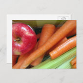 ベジタブルアートポストカード ポストカード (正面/裏面)