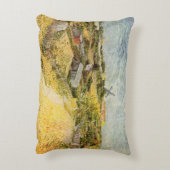 ベジタブルガーデンズモンマルトルバイビンセント・ヴァン・ゴッホ アクセントクッション (裏面(縦))