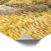 ベジタブルガーデンズモンマルトルバイビンセント・ヴァン・ゴッホ ポスター (角)