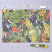 ベジタブルガーデンメナジェリー 薄葉紙 (クラフト)