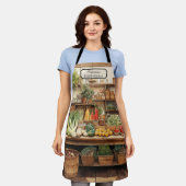 ベジタブルファームフレッシュカスタムファミリーホテル エプロン (着用した状態)