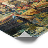 ベジタブルマーケットヴェネツィア | ルイ・アベル・トルシェ ポスター (角)