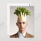 ベジタブル風変わりダード ポストカード (正面/裏面)