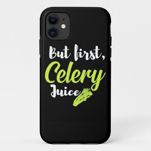ベジタリアンが最初のセロリジュース Case-Mate iPhoneケース (裏面)