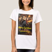 ベジタリアンとヴィーガンの皆さん、メリークリスマス。 Tシャツ (正面)