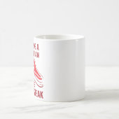 ベジタリアンに似合うことは巨大な恋しく思われたステーキです コーヒーマグカップ (中央)