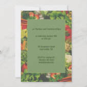 ベジタリアンの夕食会への招待 🥕🧅🥑 招待状 (裏面)