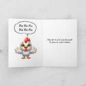 ベジタリアンをハグする日おめでとう！ カード (内部)