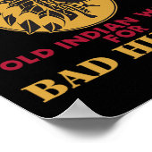 ベジタリアンオールドインディアンワードforバイドハンター ポスター (角)