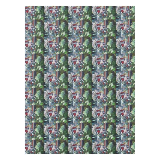 ベジタリアンクラブが火曜の午後にここで会う テーブルクロス (正面)