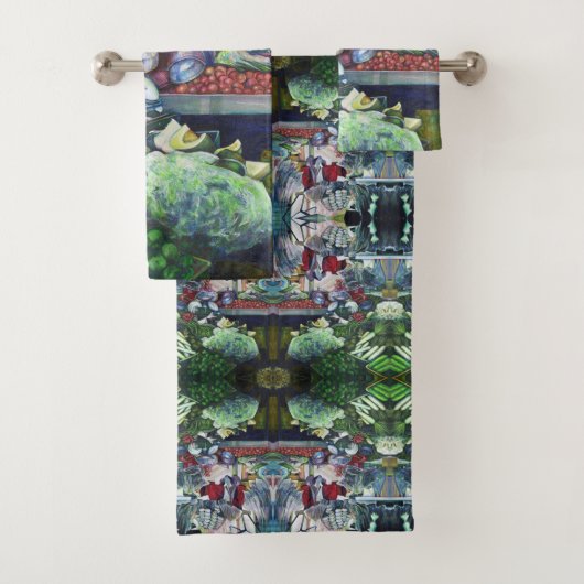 ベジタリアンクラブが火曜日にここで会う バスタオルセット (インサイチュ)