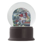 ベジタリアンクラブが火曜日の午後にここで会う スノーグローブ (裏面)