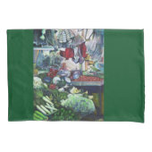 ベジタリアンクラブが火曜日の午後にここで会う 枕カバー (正面)