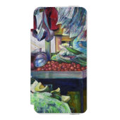 ベジタリアンクラブが火曜日の午後にここで会う INCIPIO iPhoneウォレットケース (フォリオ 正面)