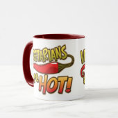 ベジタリアンズホットリンガーマグ マグカップ (正面左)