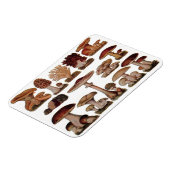 ベジタリアンヒバヴィンテージ マグネット (左側)