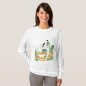 ベジタリアンビーガン対 Tシャツ (正面フル)