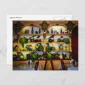 ベジタリアンレストラン( display ) ポストカード (正面/裏面)