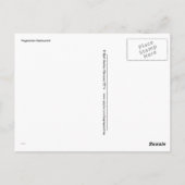 ベジタリアンレストラン( display ) ポストカード (裏面)