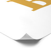 ベジタリアン古いインディアンワードforバートハンター ポスター (角)