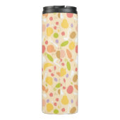 ベジタリアン料理パターン背景 タンブラー (裏面)