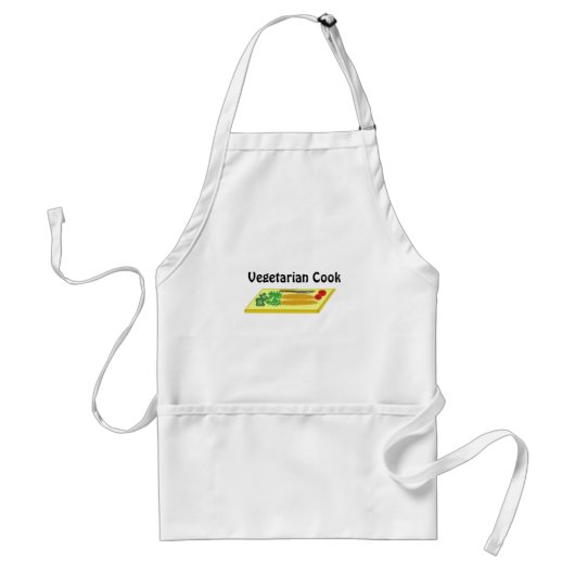 ベジタリアン料理人 スタンダードエプロン (正面)