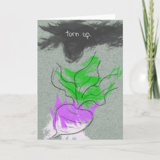 ベジタリアン誕生日カードプンジョークビーガン カード