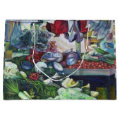 ベジタリアン部が火曜午後に会合 ラージペーパーバッグ (正面)