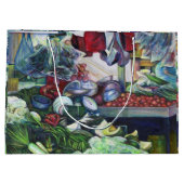 ベジタリアン部が火曜午後に会合 ラージペーパーバッグ (裏面)