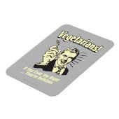 ベジタリアン：おいしい マグネット (左側)