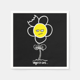 ベジタリアン... スタンダードカクテルナプキン