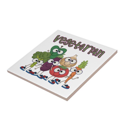 ベジタリアン タイル (側面)