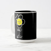 ベジタリアン... ツートーンマグカップ (正面左)