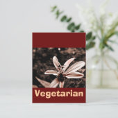 ベジタリアン ポストカード (スタンド正面)