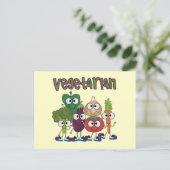 ベジタリアン ポストカード (スタンド正面)