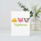 ベジタリアン ポストカード (スタンド正面)