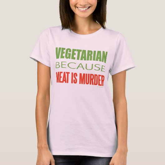 ベジタリアン Tシャツ (正面)