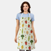 ベジデライトエプロン エプロン (着用した状態)