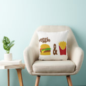 ベジバーガーとフライス クッション (椅子)