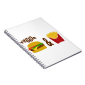 ベジバーガーとフライス ノートブック (右側)