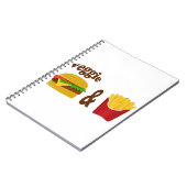 ベジバーガーとフライス ノートブック (左側)