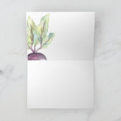 ベジパッチ水カラーサンキューカード サンキューカード (内部)