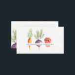 ベジパッチ水彩名刺 名刺<br><div class="desc">バイハニー&樺の木スタジオ</div>