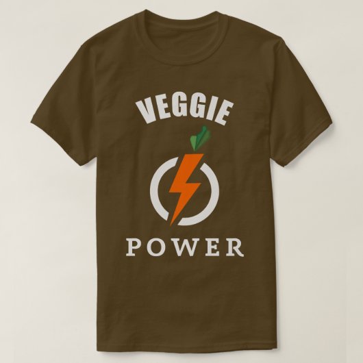 ベジパワーベジタリアン Tシャツ (デザイン正面)