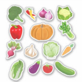 ベジビニールのシール シール (正面)