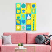 ベジブロックI キャンバスプリント (インサイチュ (リビング))