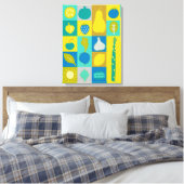 ベジブロックI キャンバスプリント (インサイチュ (寝室))