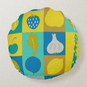 ベジブロックI ラウンドクッション (裏面)